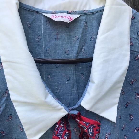 Vintage Maternity blouse size 12 - Picture 4 of 8